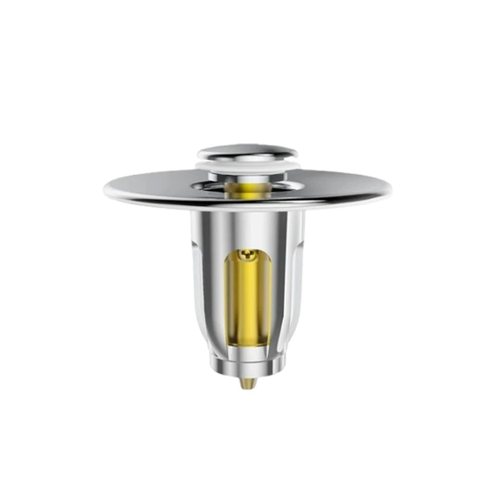 Drücken Sie Bounce Becken Pop-up-Abflussfilter Badezimmer Dusche Waschbecken Filter Stecker Waschbecken Haar Waschbecken Sieb Küche Badewanne Stopper