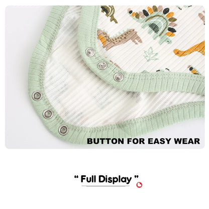 Kiddiezoom 4 Teile/los Unisex Baby Junge Mädchen Bodys Kurzarm Infant Onesies Erste Weihnachten Baby Kleidung.