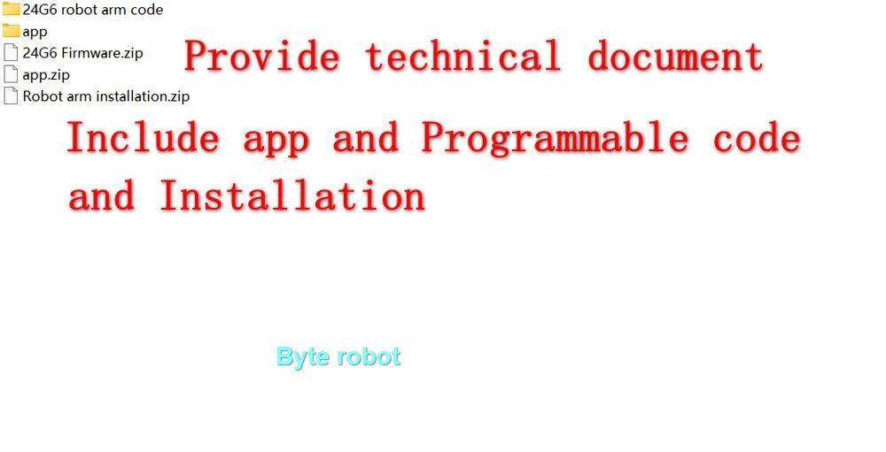 APP Control 6 Dof Metal Mechanical Arm Aluminum Alloy Bracket High Quality Robot Arm for Arduino Robot DIY Kit Programmable Arm.