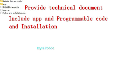 APP Control 6 Dof Metal Mechanical Arm Aluminum Alloy Bracket High Quality Robot Arm for Arduino Robot DIY Kit Programmable Arm.