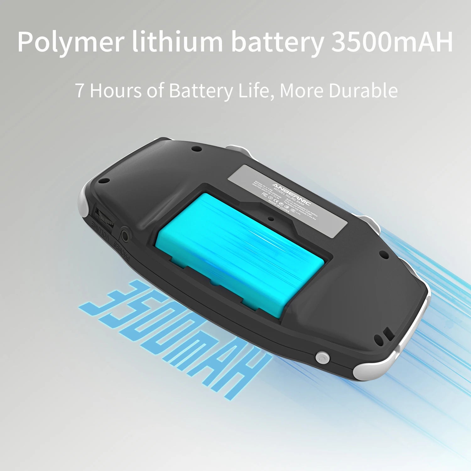 ANBERNIC RG34XX 64Bit Retro Handheld Game Player 3.4-inch IPS Screen HD-Out Portable Game Console 3500mAh streaming With APP.