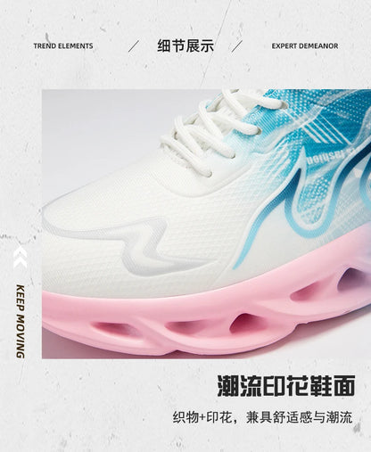 Men Running Shoes Mesh Breathable Flat Cushioning Soft Comfortable Sneakers Outdoor Gym Trendy Casual Jogging Shoes for Men.