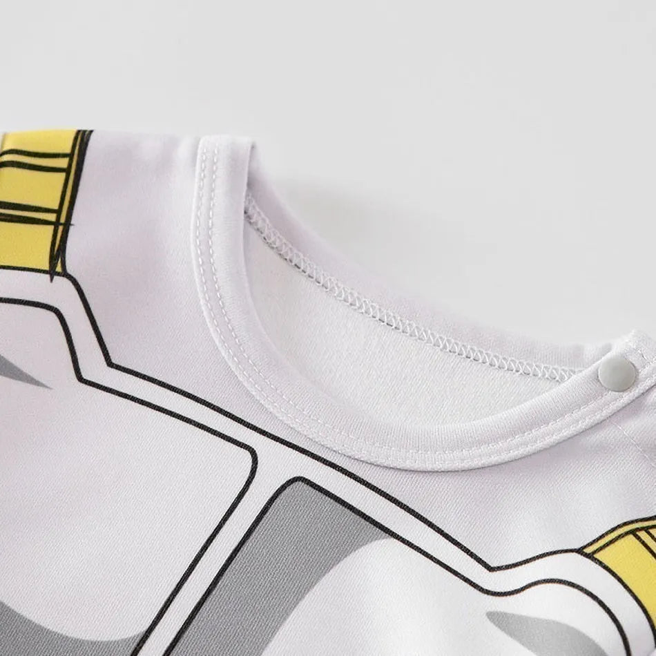 Baby Sommer kurz ärmel ige Baumwolle Anime Overall Jungen Mädchen Rollenspiel Kostüme Baby Kurzarm Body suits Kinder Stram pler.