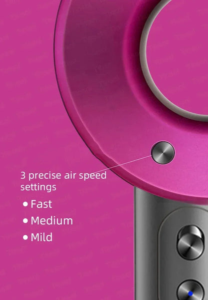 High-speed negative ion hair dryer Professional thermostatic leafless hair dryer Powerful household negative ion hair dryer