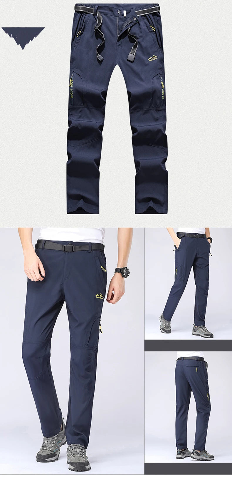 XL-5XL Lightweight Thin Summer Pants for Men Sweatpants Stretch Quick Dry Trousers Men Hiking Camping Men's Pants Joggers Summer.