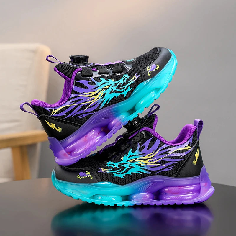 Autumn Origin Children Sneaker Boys Shoes 4 To 10 Years School Kid Sports Shoes Anti-slip Fashion Trainer Boy Sneaker.