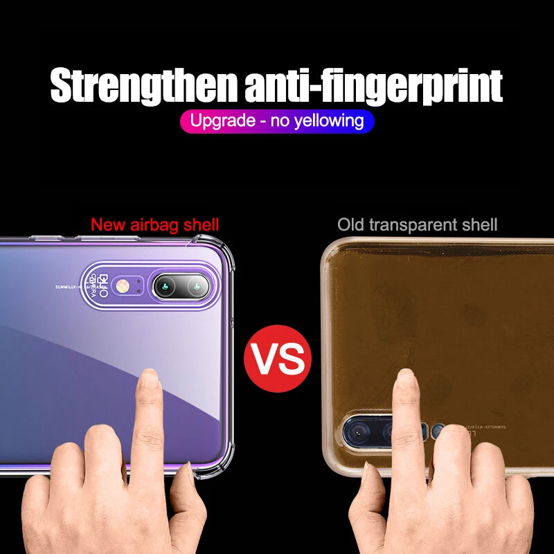 Luxury Soft Case For Huawei P20 P30 Lite Pro Protective Transparent Case Mate 20 30 Lite Honor 20 Lite pro Silicone Back Cover.