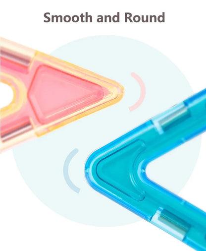 30-168pcs Magnetic Blocks Magnetic Designer Construction Set Educational Building Blocks Magnet Toys for Children Gifts.