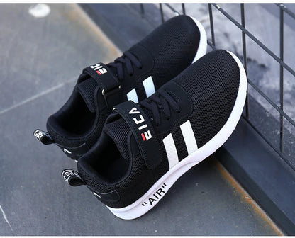 Kids Fashion Sneakers Boys Girls Tennis Shoes Mesh Breathable  Running Shoes Lightweight Outdoor Children's Sports Walking Shoes.