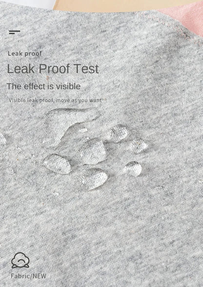 Cotton Menstrual Panties Leak Proof Breathable Cartoon cat Panties Woman Women Girls Physiological Pants Women's Intimates M-XL.