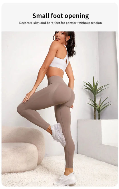 New High Waist Yoga Pants for Women - Tummy Control Leggings, Stretchy Soft Workout Running Pants, Comfortable Gym Sports Pants".