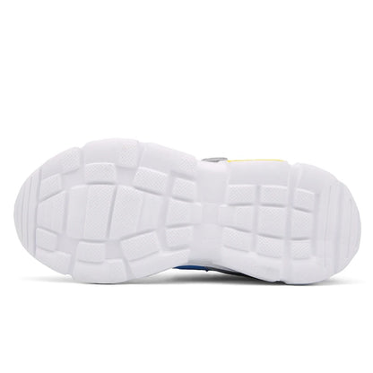 4 Color Kids' Breathable Mesh Sneakers Non-Slip School Sports Shoes for Boys Girls Lightweight Casual Walking Shoes