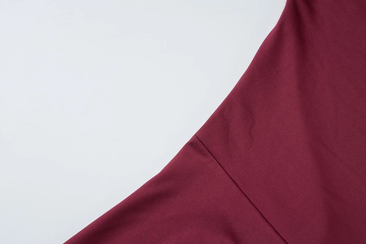 Dulzura Summer Solid Sexy Halter Swinging Collar Backless Slim Lace Up Flared Jumpsuit Women'S Fashion Elegant Party Club Romper.