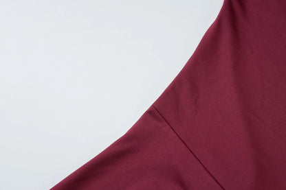 Dulzura Summer Solid Sexy Halter Swinging Collar Backless Slim Lace Up Flared Jumpsuit Women'S Fashion Elegant Party Club Romper.