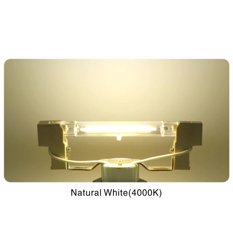 High Power 5W 10W 20W LED R7s COB Glass Tube 118mm J118 78mm J78 Cob Light Bulb AC 110V 220V 240V Lampadas Replace Halogen Lamp.
