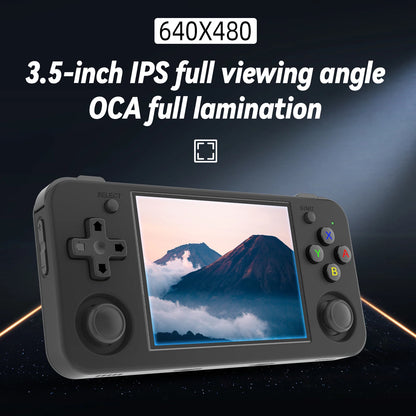 ANBERNIC RG35XX H Hand-held Consoles For Playing Video Games 3.5-inch IPS 640*480 Screen Retro Game Player 3300 mAh Battery.