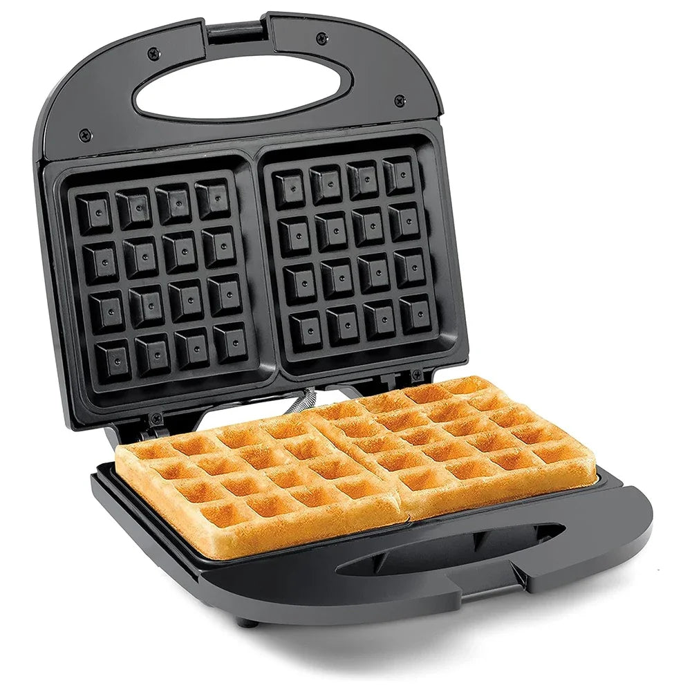 Mini Waffle Maker Sandwich Machine Cake Maker Nonstick Electric Baking Pan Multi Functional Dessert Breakfast Machine.