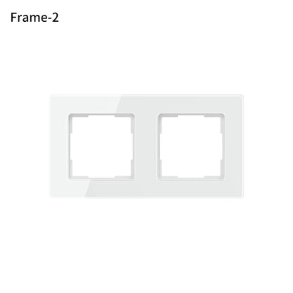 AVATTO Tuya WiFi Smart Lichtschalter/Vorhangschalter, Multi-Frame-Kombinationslichter und Vorhangschalter unterstützen Alexa Google Home