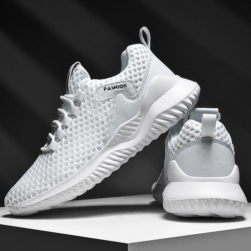 Sommer Tennis Casual Mesh Schuhe Atmungsaktive Hohl training fitness Plattform Weichen Boden Läuft Leichte Vulkanisierte Schuhe