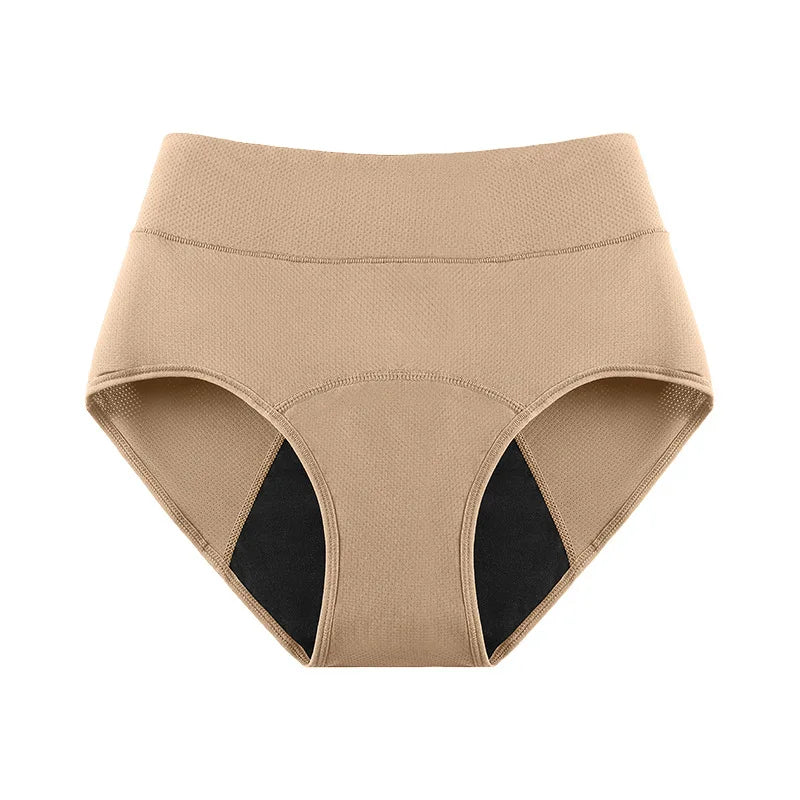 3-Layer Leakproof Menstrual Panties Ladies High-waisted Physiological Pants Icysilk Incontinence Breathable Sport Briefs XS-4XL.