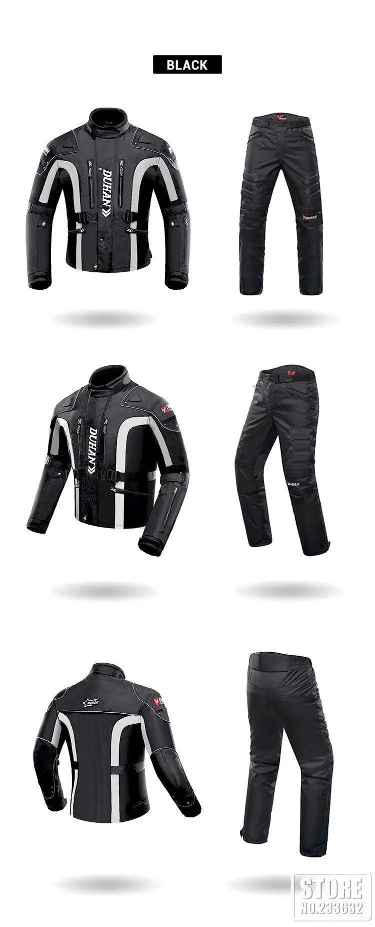 New Winter Motorcycle Jacket Warm Motorcycle Pants Wear-resistant Motorcycle Motocross Jacket Windproof Moto Protector