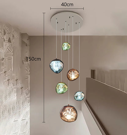 Moderne Heimdekoration, LED-Deckenleuchten für das Wohnzimmer, LED-Deckenleuchten für die Treppe, Hängelampen, Innenleuchte