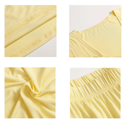 Hirsionsan Modal Soft Loose Sets Women Casual Three Pieces Long Sleeve Cardigan & High Waist Pants & Vest Outfits Tracksuit 2025.