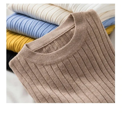 Oansatz Rippen Langarm Koreanische Slim-fit Weibliche Pullover Pullover Frauen Pullover Stricken Weiche Jumper Tops Neue Herbst Winter tops.