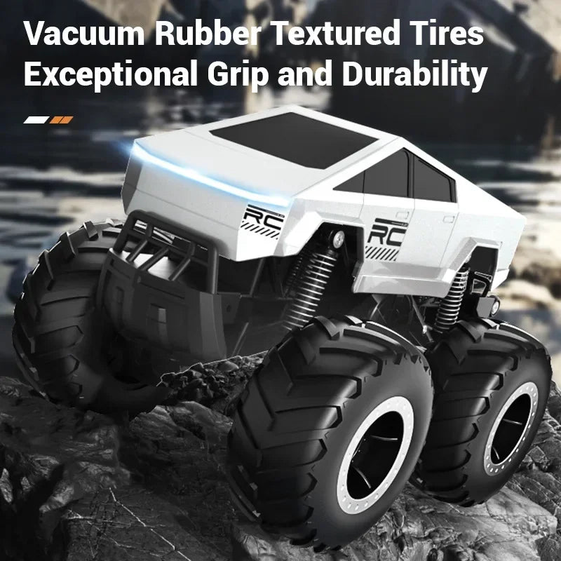 JJRC Auto Remote Control Car Alloy Rc Cars Trucks Vehicle Full-Scale Car Motorcycle Camping Trailer Toys for Boys Kids Children.
