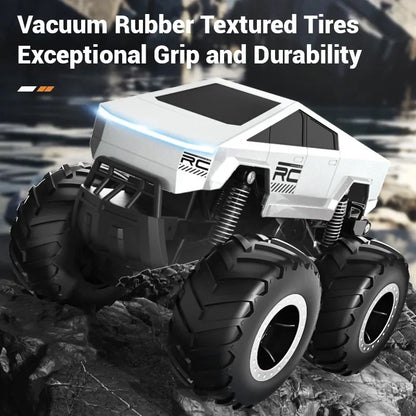 JJRC Auto Remote Control Car Alloy Rc Cars Trucks Vehicle Full-Scale Car Motorcycle Camping Trailer Toys for Boys Kids Children.
