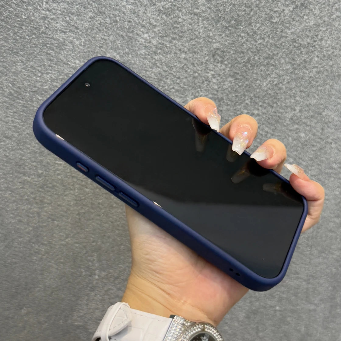 Luxury Orange Shield Matte Transparent Phone Case For iPhone 17 Pro Max 17 Pro 17 New Metal Buttons Skin Feel Shockproof Cover.