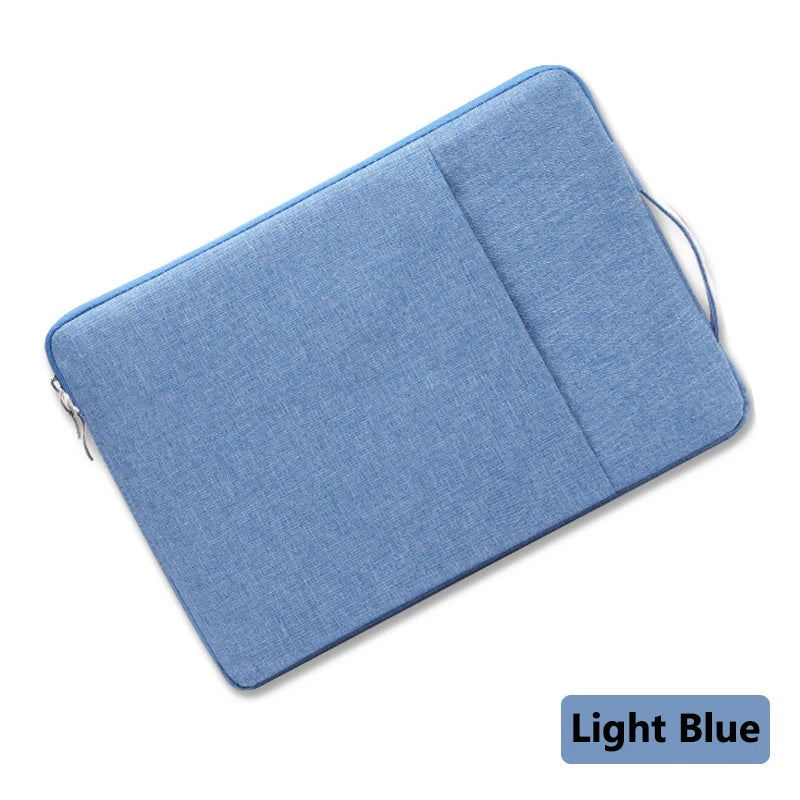 Portable Laptop Sleeve Bag Soft Cover 11 12 13 14 15 15.6 16 Inch for Macbook Huawei Xiaomi HP Dell Lenovo Laptop Sleeve Handbag.