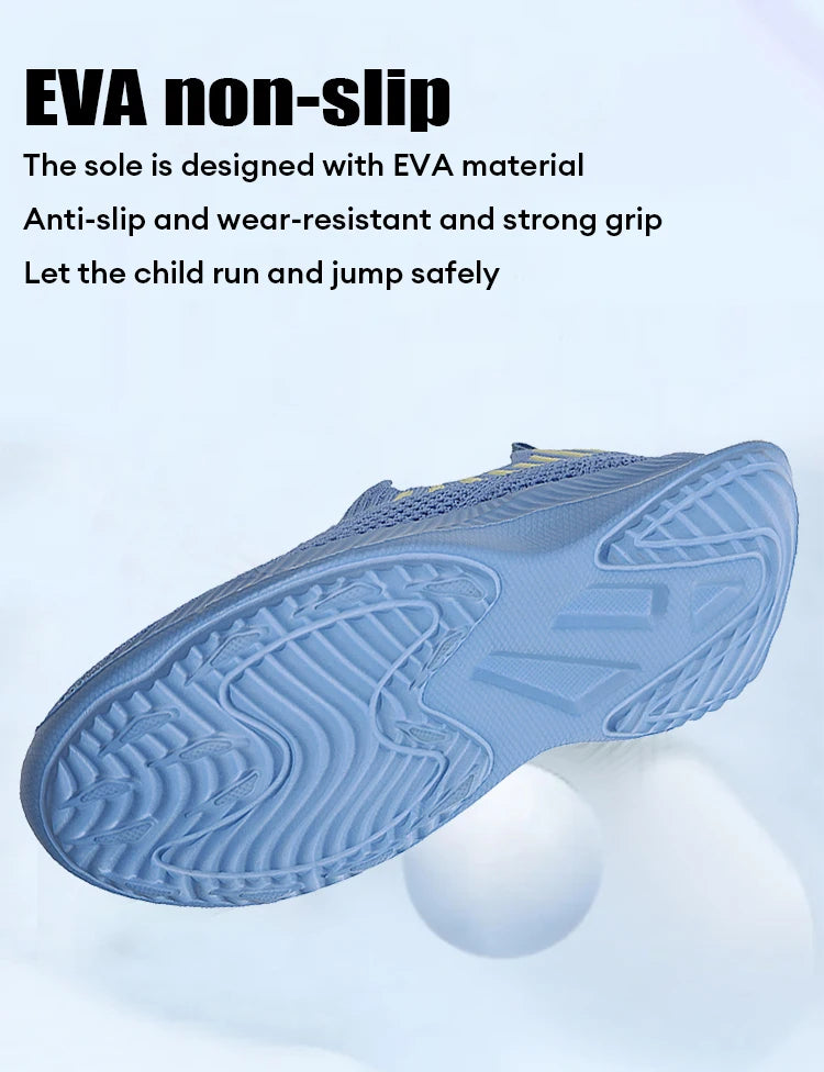 Children's Boys Lightweight Casual Shoes Soft-soled Breathable Kids Girls Sports Walking Sneaker Non-slip Tennis.