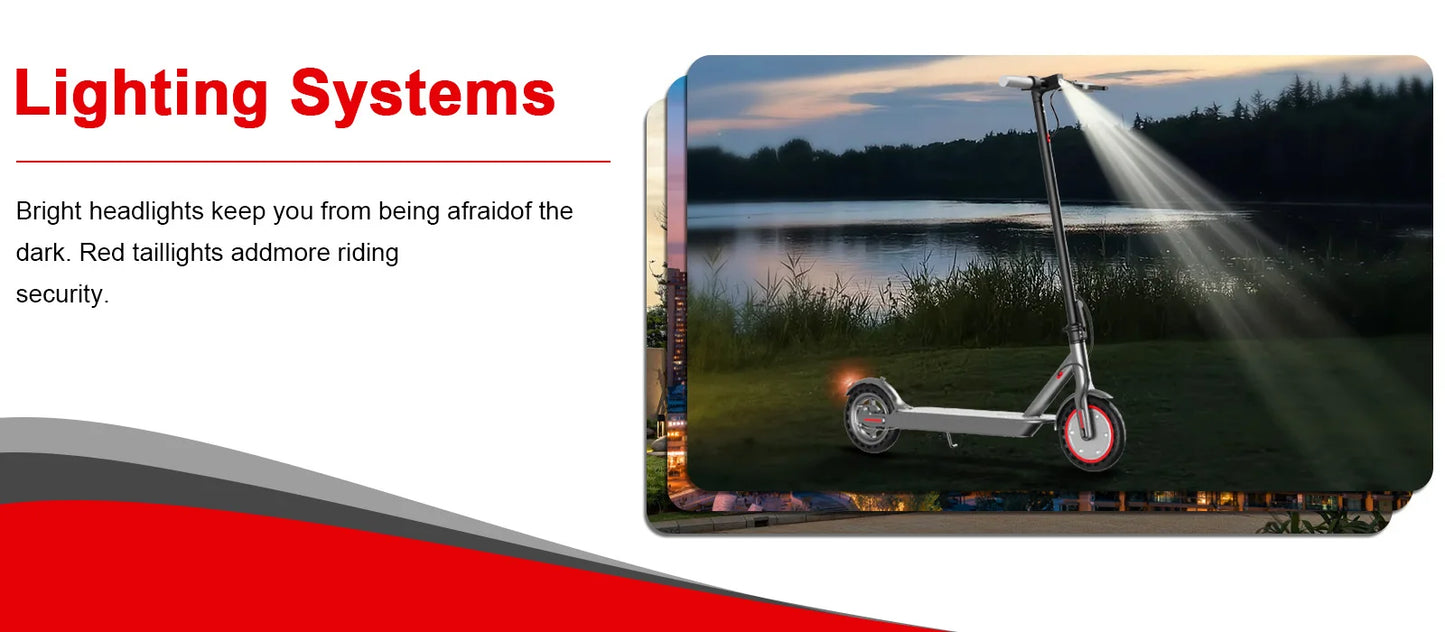 AOVOPRO TX01/365GO Electric Scooter 2025 New Design 350W Super Power Folding Dual Brake Electric Scooter 31KM/H 5-28KM Range.