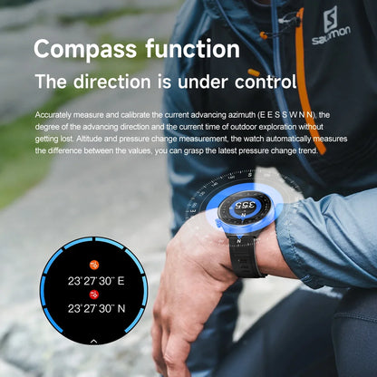 2025 New Originl Watch G5 PlUS Smart Watch 1.75" HD AMOLED Screen GPS track Heart Rate Bluetooth Call Compass Smartwatch for Men.