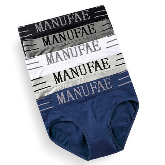 4pcs Mens Sexy Briefs Teenager Sport Underwears Plus Size Fat Men's Underpant Panties Students Breathable Fashion Casual Panties.