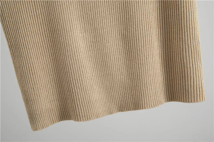 Women Knitted Sweater Muslim 3 Piece Set Long Cardigan Coat Skirt Vest Suit Knit Skirts Outfits Morocco Tracksuit Autumn Winter.