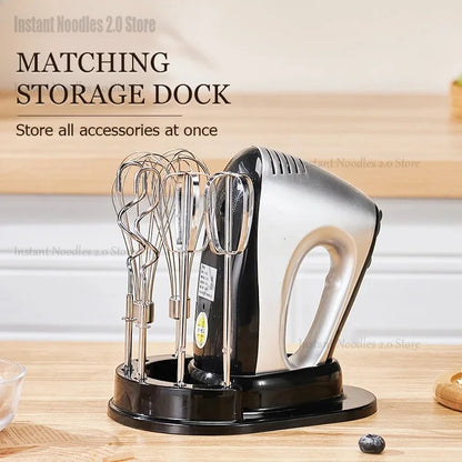 Hand Mixer 220V Blender 300W Electric Food Processor 3 in 1 Mixer Kitchen Appliances Machine Mixer for Baking.