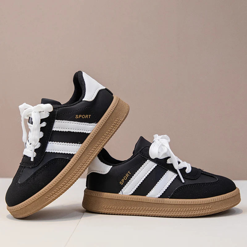 Children Tennis Shoes 2025 New Simple Kids Sneakers for Girls Patchwork Non-slip Boys Causal School Running Sneakers Non-slip