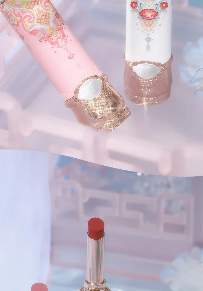 Flower Knows Butterfly Cloud Collar Collection Cosmetics Water Non Stick Cup Lipstick Lght Film-forming Solid Lip Gloss Makeup