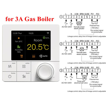 Tuya WIFI Thermostat Electric/Water/Gas Boiler Floor Heating Control Temperature Remote Controller Smart Life Google Home Alexa.