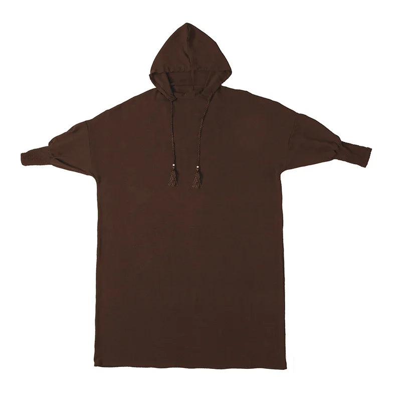 Two Piece Jilbab Prayer Set Abaya for Woman Batwing Hijab Dress Muslim Kimono Kaftan Robe Long Khimar Islam Cloth Jilbab Ramadan