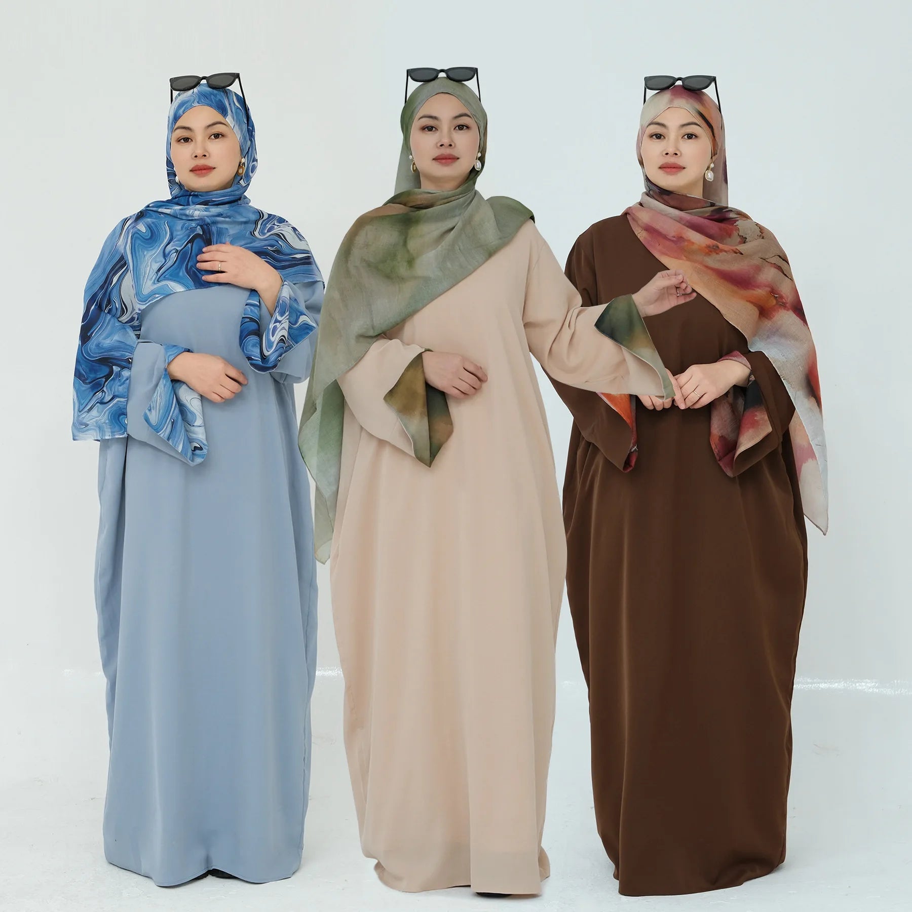 Ramadan Arabic Women Muslim Modest Dress Elegant Dubai Hijab Abaya 2025 Spring Summer Islam Outfit Clothing Fashion Turkey Gown.