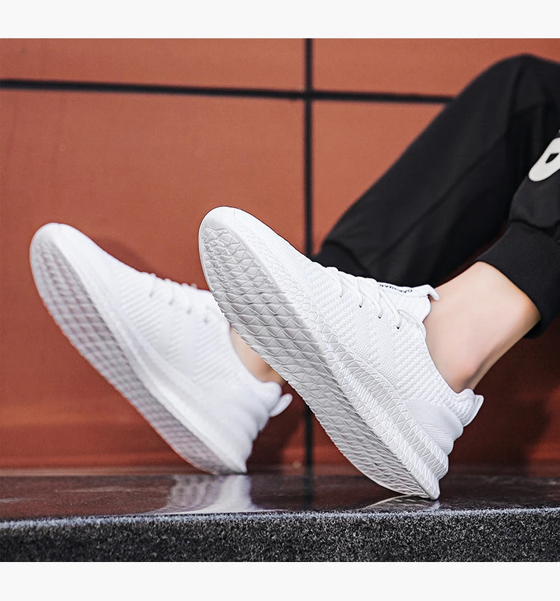 Men Walking Shoes Lightweight Breathable Sneakers 2024 Men Women Couple Casual Shoes Large-sized36-46 Flats Sneakers Men Shoes.