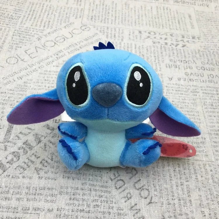 Disney Lilo and Stitch Plush Doll Toy Bouquet Stitch Animal Stuffed Keychains Pendant Girl Kids Birthday Christmas Gifts