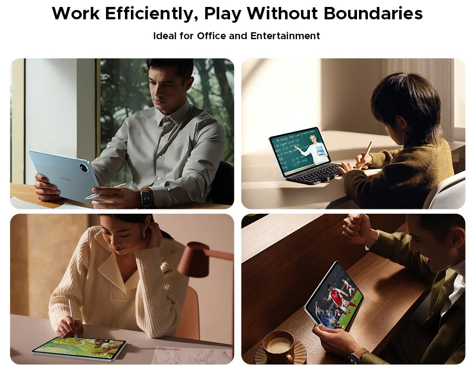 Doogee V Pad 5g 2 in 1 Tablet Pc 12" Dimensity 7050 Android 15 32Gb Ram (8+24) 256Gb Rom 8800Mah Battery Wifi 6 Ultra-Thin 5g Pc.
