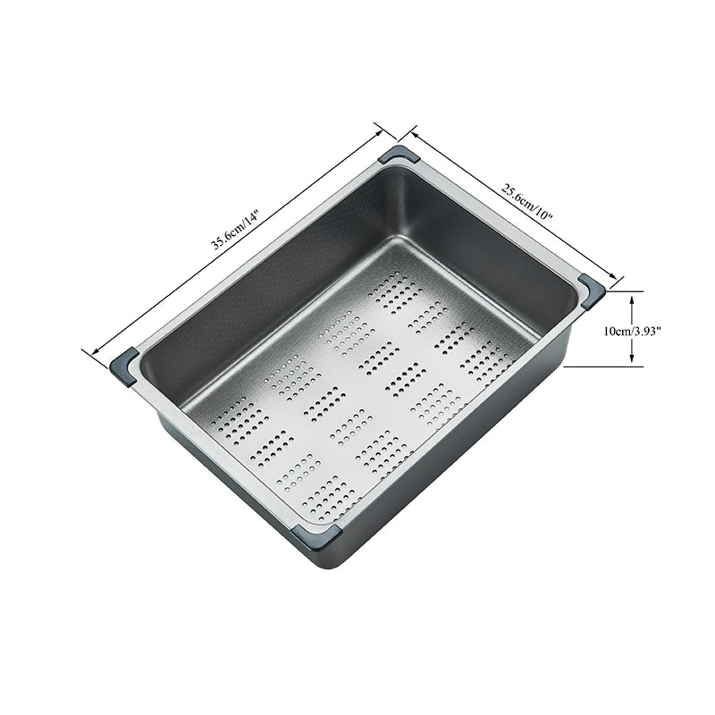 Wasserfall-Küchenspüle aus Edelstahl 304, großes Einzelschlitz-Wasserhahn-Set mit integrierter Digitalanzeige, Seifenspender, Tassenwascher