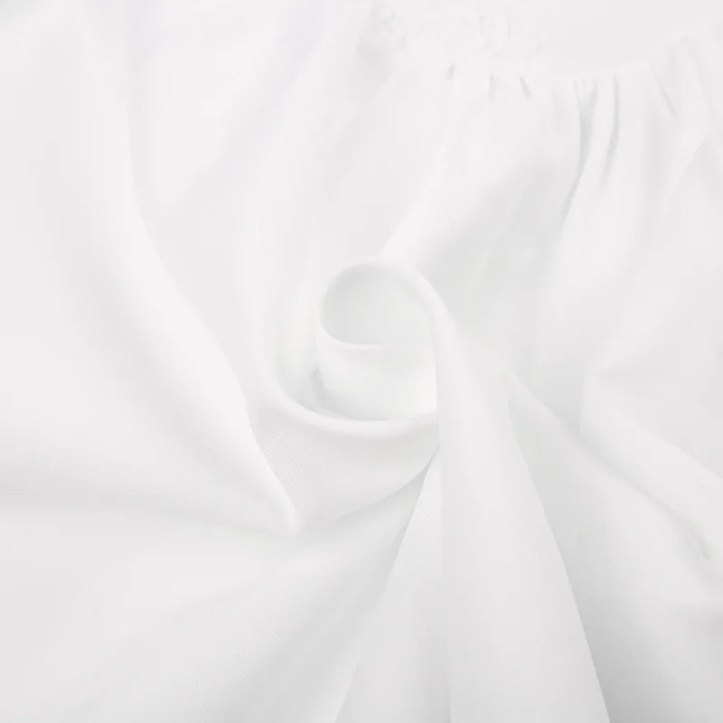 Weiß Spitze Up Rüschen Backless Sexy Kleider Frauen 2023 Roben Elegante Abend Party Kleid Bodycon Mini Sommer Kleid Vestidos