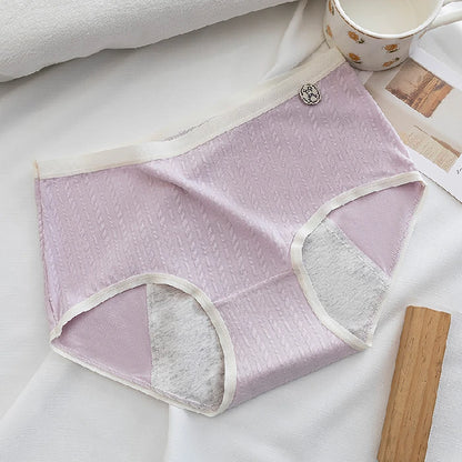 Panties for Menstruation Cotton Menstrual Panties Mid Waist Period Underwear Culotte Menstruelle Leak Proof Bragas Menstruales