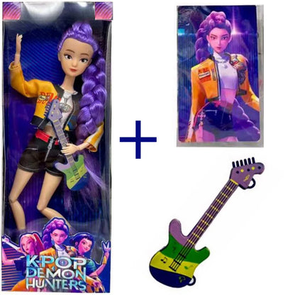 New Korean Wave Girl Group K-POP Witch Hunt Doll Rumi Mirazoi Toy Vinyl Doll Christmas Children's Birthday Gift.